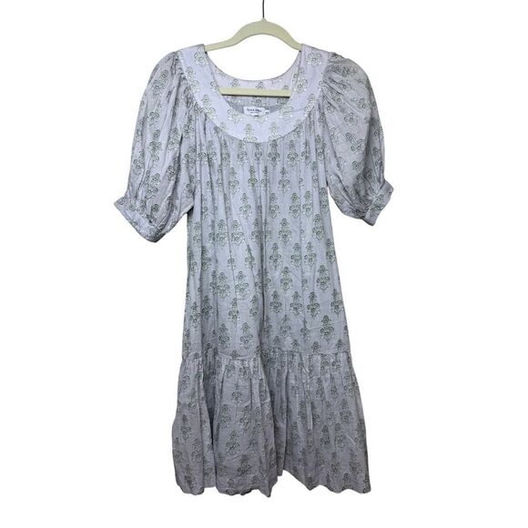 Olivia James Dresses & Skirts - Olivia James Anna Puff Sleeve Lilac Floral Mini Dress Sz. XS